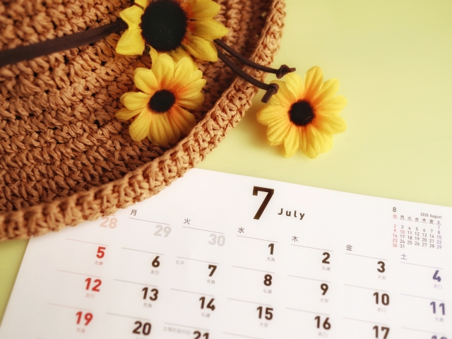 卓上カレンダー